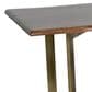 Classic Home Kade Dining Table in Mango and Antique Brass - Table Only, , large