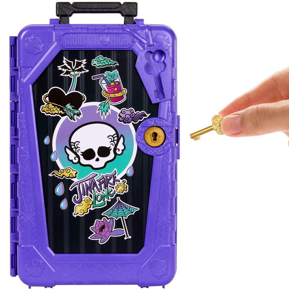 Monster High Skulltimate Secrets Gore-Geous Oasis Jinafire Doll with Accessories, , large