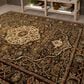 Karastan Spice Market Petra Charcoal 12" x 15" Area Rug, , large