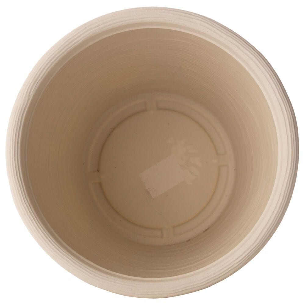 Alfresco Home Shabby Round Patio Planter in Pearl White, , large