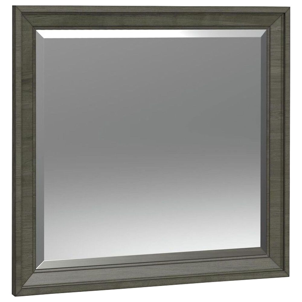 Mayberry Hill Canterbury Dresser Mirror in Grey, , large