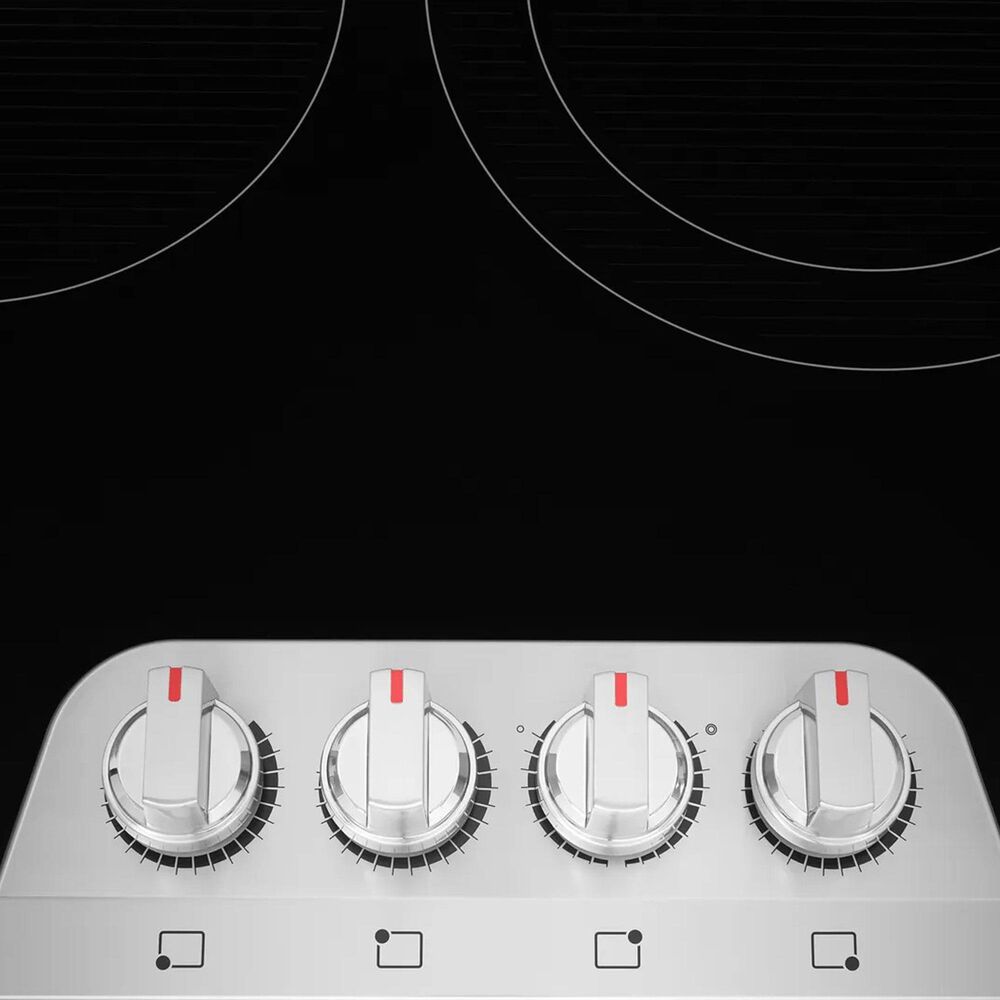 Frigidaire Gallery 30" Electric Cooktop with 4 Element in Stainless Steel and Black, , large