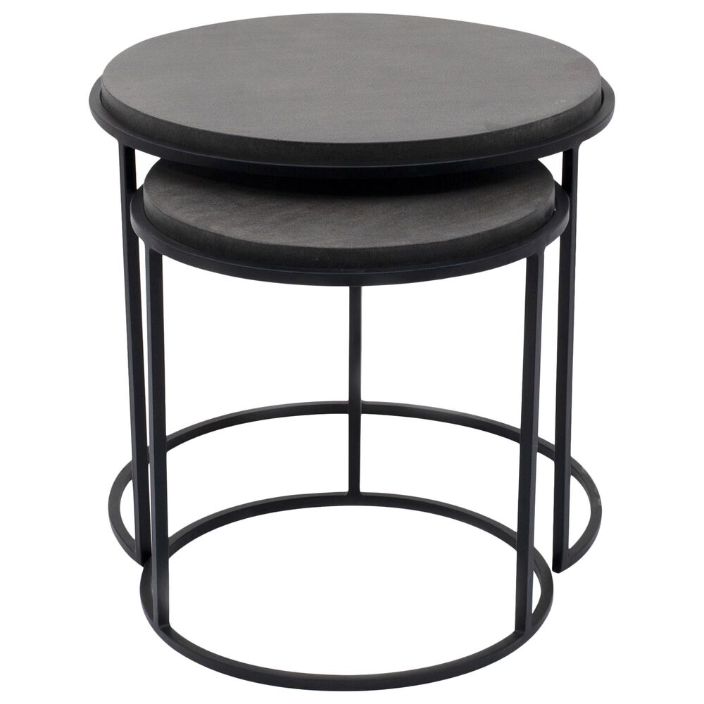 Moe&#39;s Home Collection Roost Nesting Tables in Black &#40;Set of 2&#41;, , large
