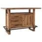 Artisan Conner 3-Piece Bar Set in Natural and Matte Black, , large