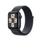 Apple Watch SE GPS 40mm Midnight Aluminum Case with Ink Sport Loop, , large