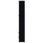 Coaster Hawthorne 4-Shelf Glass Door Tall Cabinet in Black, , large