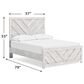 Ashley Cayboni Full Panel Bed in Whitewash, , large