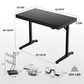 Eureka Ergonomic LED Glass Desktop Gaming Desk in Black, , large