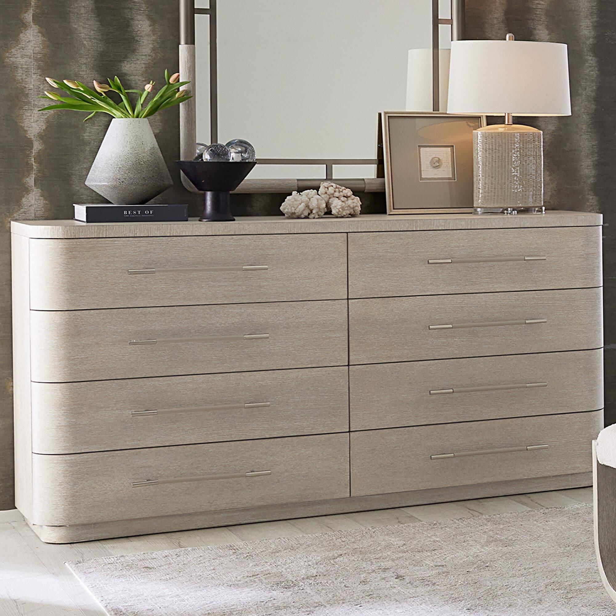 Hooker Furniture Modern Mood 8 Drawer Dresser in Diamond