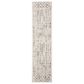 Safavieh Tulum  2" x 11" Ivory and Grey Runner, , large