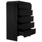 Urban Home Elora 5-Piece Queen Bedroom Set in Jet Black, , large