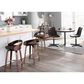 Lumisource Dakota Dining Table in Espresso - Table Only, , large