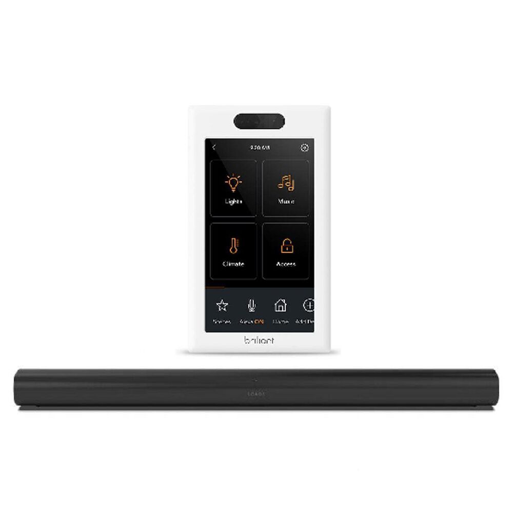 Brilliant All-in-One Smart Home 1 Switch Control + SONOS ARC in Black, , large