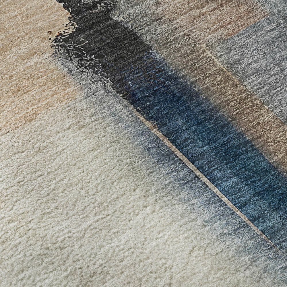37B Ravenna RN9 9&#39; x 12&#39; Blue Area Rug, , large