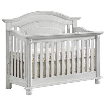 Oxford Baby London Lane 4-In-1 Convertible Crib in Vintage White, , large