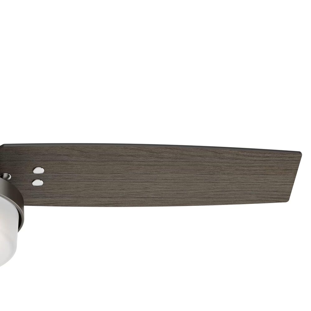Hunter Sentinel 44&quot; Ceiling Fan with LED Lights in Brushed Slate, , large
