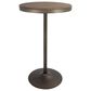 Lumisource Dakota Versatile Bar or Dinette Height Table in Brown and Antique Bronze with Assembly, , large