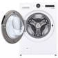 LG Front Load Washer and Electric Dryer with Pedestal in White, , large