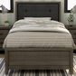 Furniture of America Lyons Twin Panel Bed in Charcoal, , large
