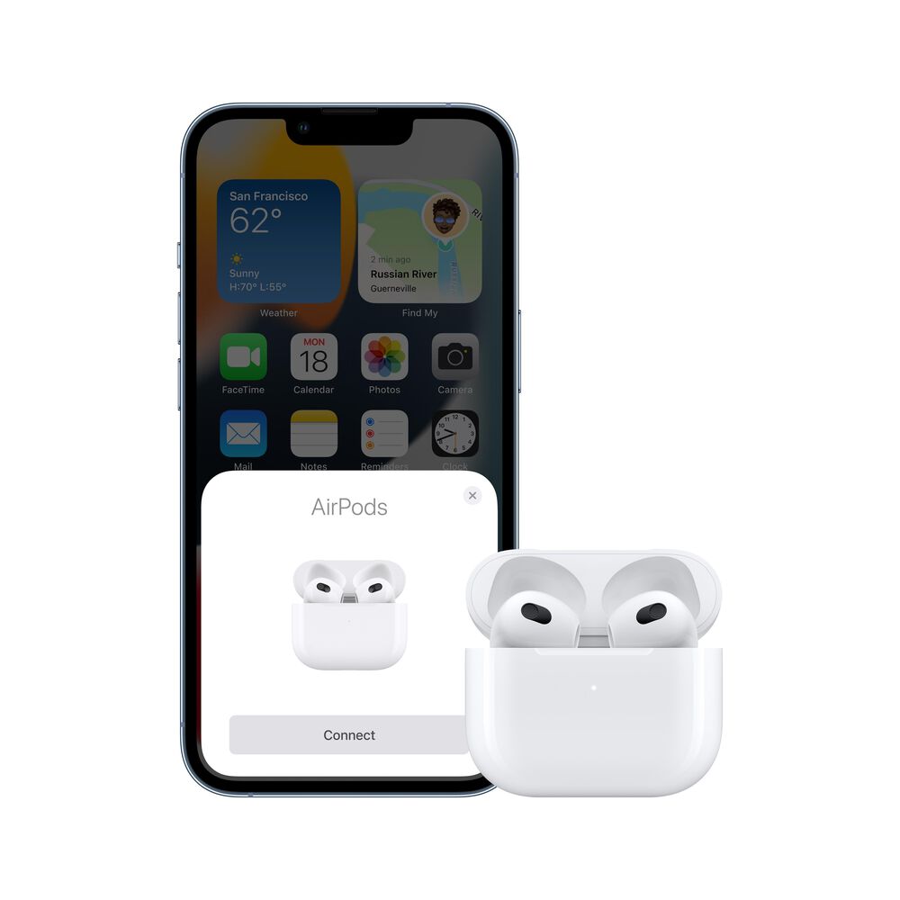 Apple AirPods with MagSafe Charger in White &#40;3rd generation&#41;, , large