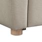 Lifestyle Solutions Galloway Convertible Loveseat in Beige, , large