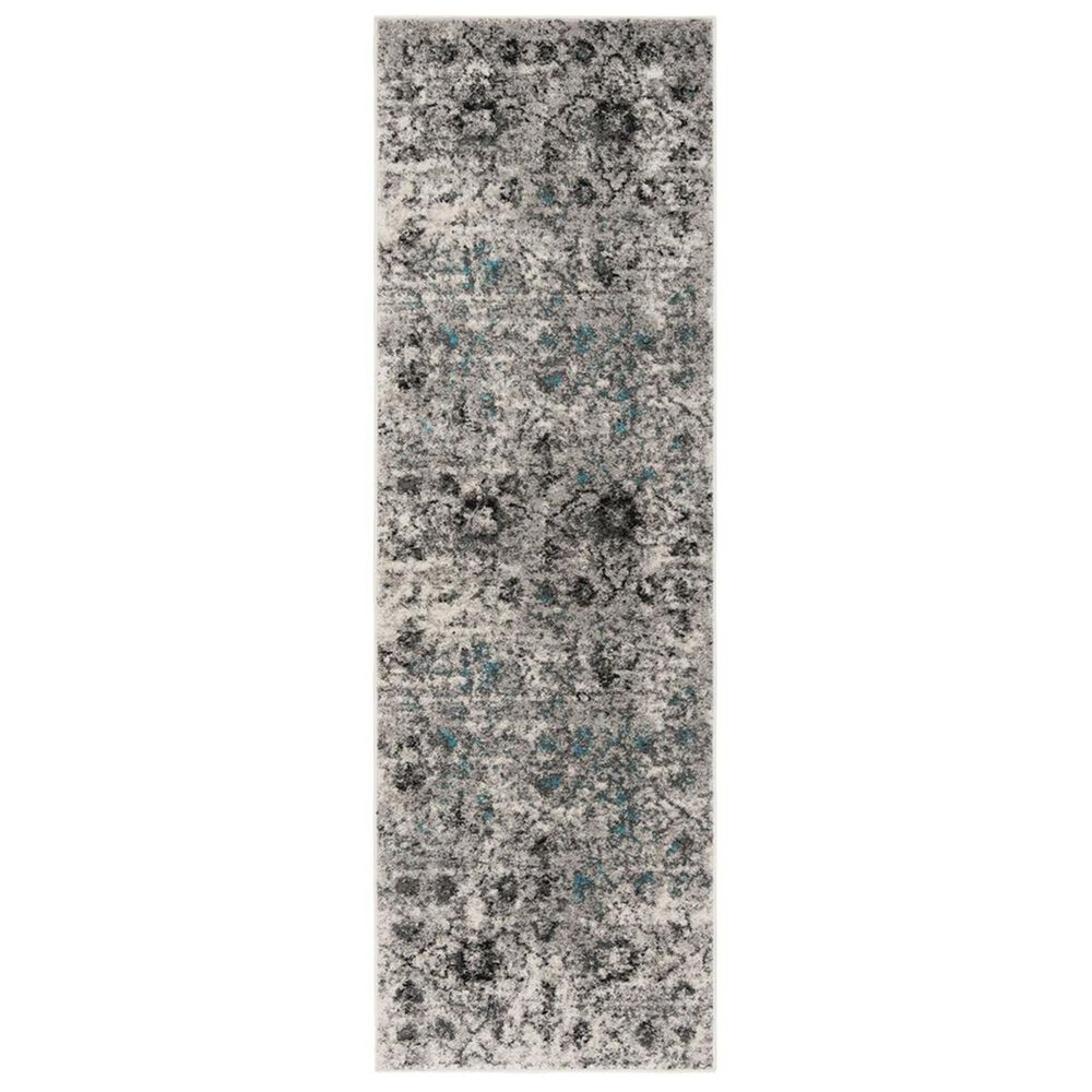 Safavieh Adirondack ADR135C 2"6" x 8" Grey and Black Runner, , large