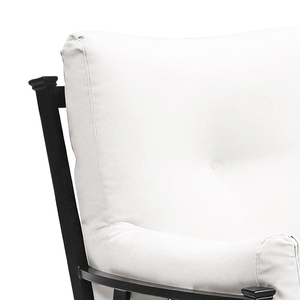 GatherCraft Seville Patio Club Chair with Cushion in Medora Ivory, , large