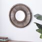 Maple and Jade 30" Round Wall Mirror in Matte Brown, , large