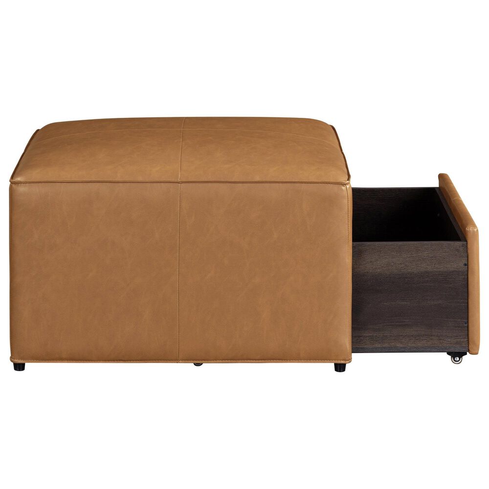 Lifestyle Solutions Hailey Storage Ottoman in Camel, , large