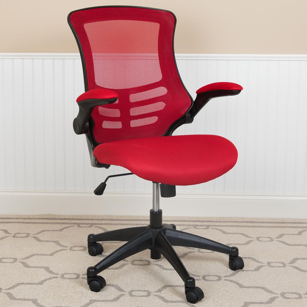 Flash Furniture Park Ave Office Chair in Red, , large