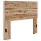 Ashley Hyanna Full Panel Headboard in Golden Rustic, , large