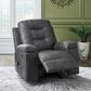 Ashley Stockworth Manual Rocker Recliner in Granite, , large