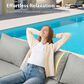 HOMLUX 8-Piece All-weather Rattan Outdoor Patio Furniture Set in Dark Gray, , large