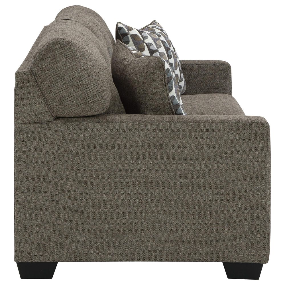Ashley Mahoney Stationary Sofa and Loveseat Set in Chocolate, , large