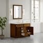 James Martin Bellshire 48" Single Bathroom Vanity in Honey Oak with 3 cm Eternal Jasmine Pearl Silestone Top, Rectangular Sink and FreePower Wireless Charger, , large
