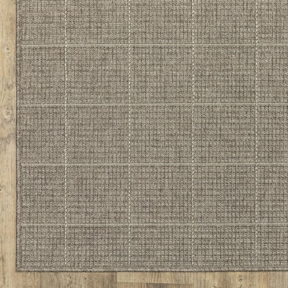 Oriental Weavers Caicos CA04B 3&#39;3&quot; x 5&#39; Grey Area Rug, , large