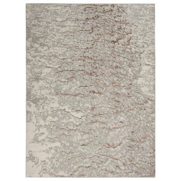 Nourison Metallic 2"2" x 7"6" Grey Mocha Runner, , large