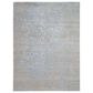 Nourison Silk Shadows 2" x 3" Grey and Blue Area Rug, , large
