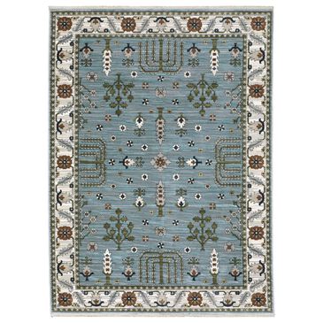 Oriental Weavers Keira KEI06 Blue and Green 3"3" x 5" Area Rug, , large
