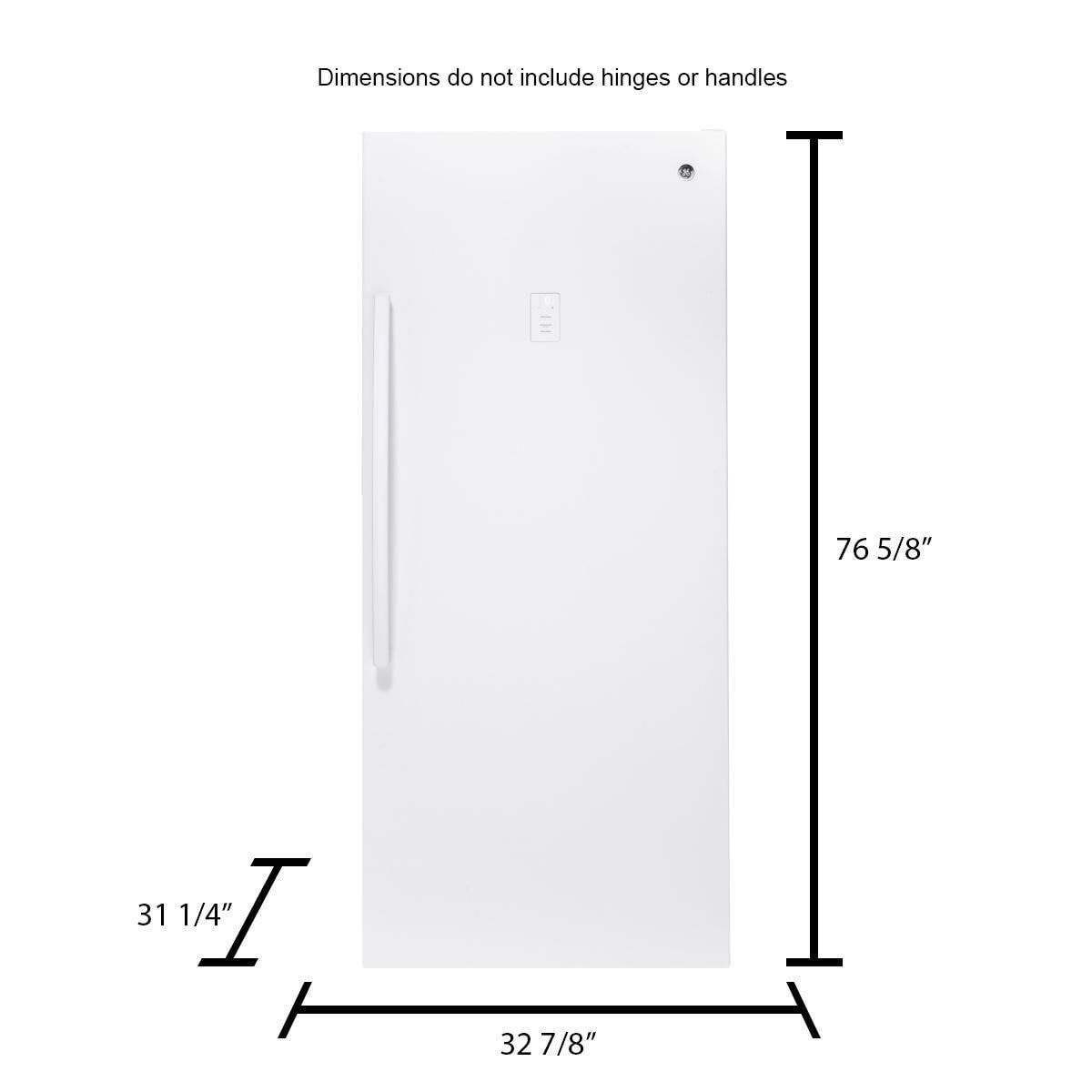 21.3 cubic feet hot sale upright freezer