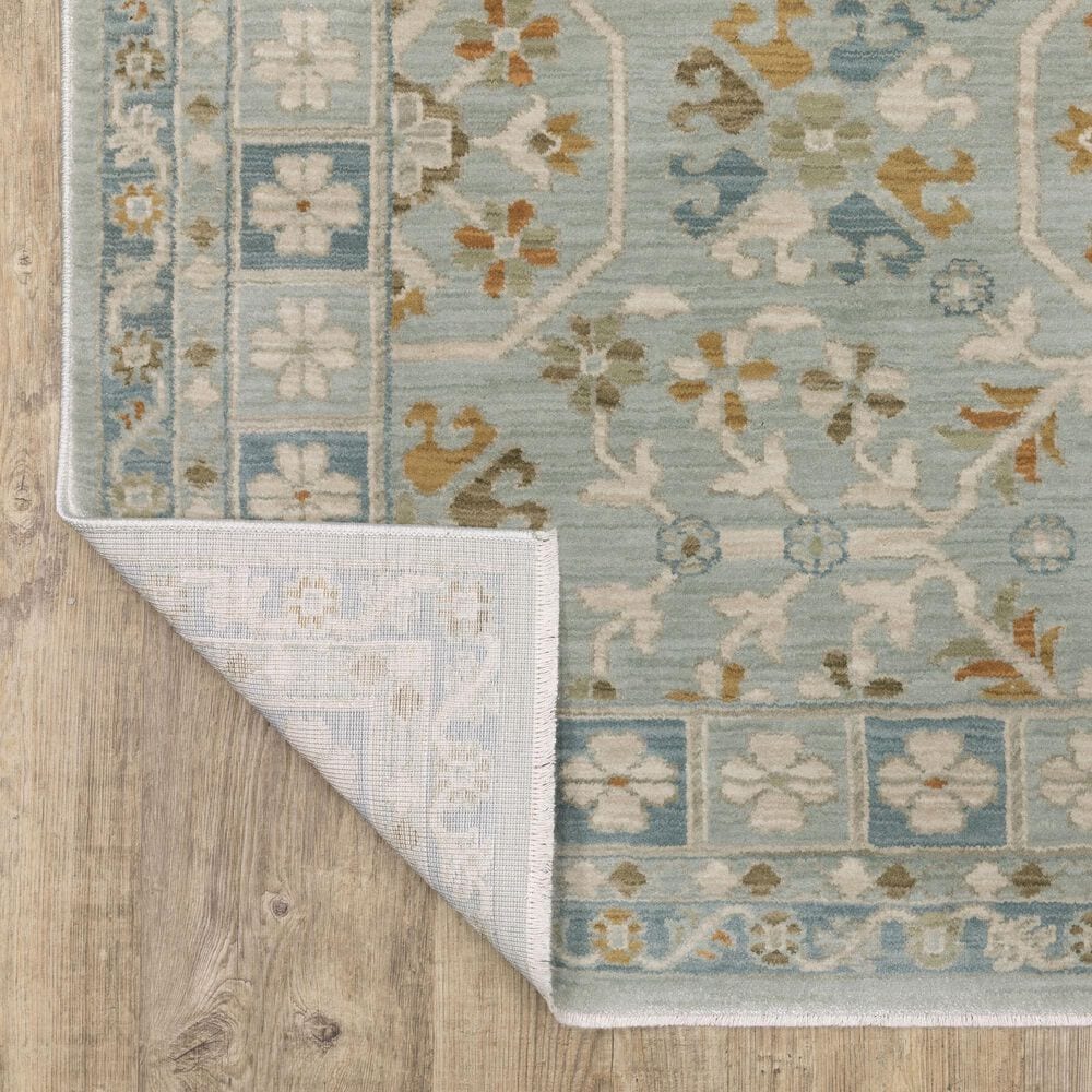 Oriental Weavers Maeve Blue and Grey 2'3" x 7'6" Runner, , large