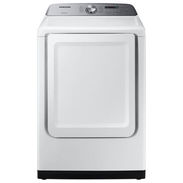 Samsung 7.4 Cu. Ft. Electric Dryer with Smart Care in White, , large