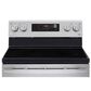 LG 6.3 cu ft. Smart Wi-Fi Enabled Electric Range with EasyClean in Stainless Steel, , large