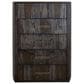 Fallridge Balam 5-Drawer Chest in Stained Dark, , large