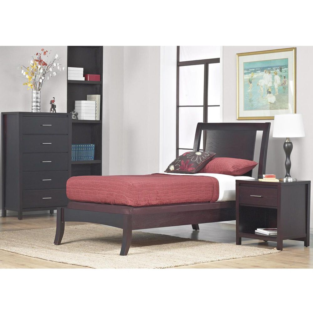37B Nevis 5 Drawer Chest in Espresso, , large