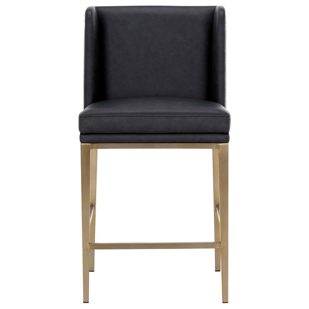 37B Joplin Counter Stool in Antique Brass, , large