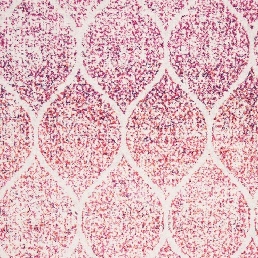 Safavieh Madison MAD604R 4&#39; x 6&#39; Cream and Fuchsia Area Rug, , large