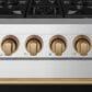 Thor Kitchen Gordon Ramsay 4.6 Cu. Ft. Professional Gas Range with Bronze Handle Kit in Stainless Steel, , large