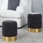 Lumisource Marla 2-Piece Nesting Ottoman Set in Black, , large