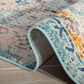 Safavieh Madison MAD418K 2"2" x 12" Blue and Yellow Runner, , large